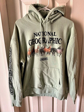 Parks Project National Geographic horse graphic hoodie